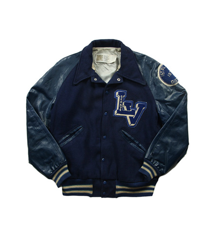 70`s Howe Athletic Leather Varsity Jacket (95)]