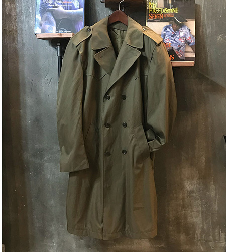 Italian Army Khaki Trench Coat (110)]