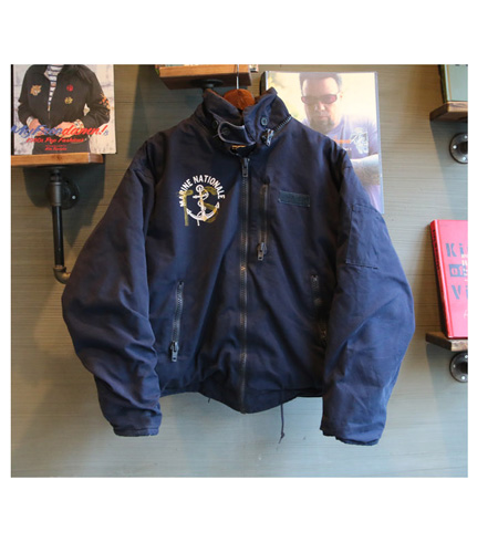 80 s French Navy Deck Jacket 100