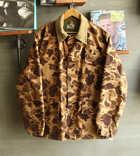 70`s Duxbak Duck Camo Hunting Jacket (105)]